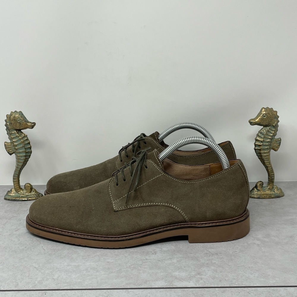 Banana Republic Brown Suede Leather Lace Up Oxford Shoes Men's Size 7M